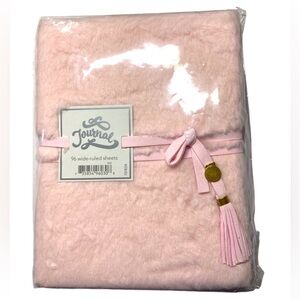 Justice Fuzzy Pink Journal